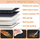 Back Seat Extender for Dogs, Large Space, Waterproof Dog Seat Cover for Back Seat with Hard Bottom Holds 420Lbs,Scratchproof Dog Hammock for Car, Suvs